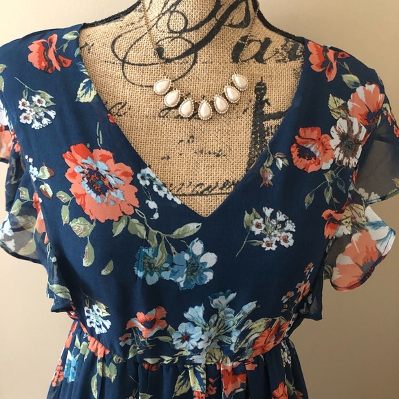 Altar’d State Floral Maxi Dress - Picture 6 of 10